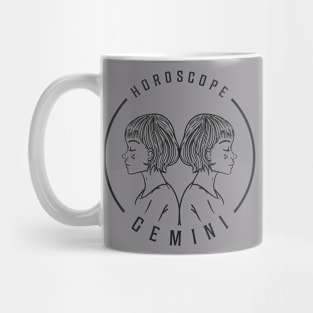 Zodiac sign Gemini Mug